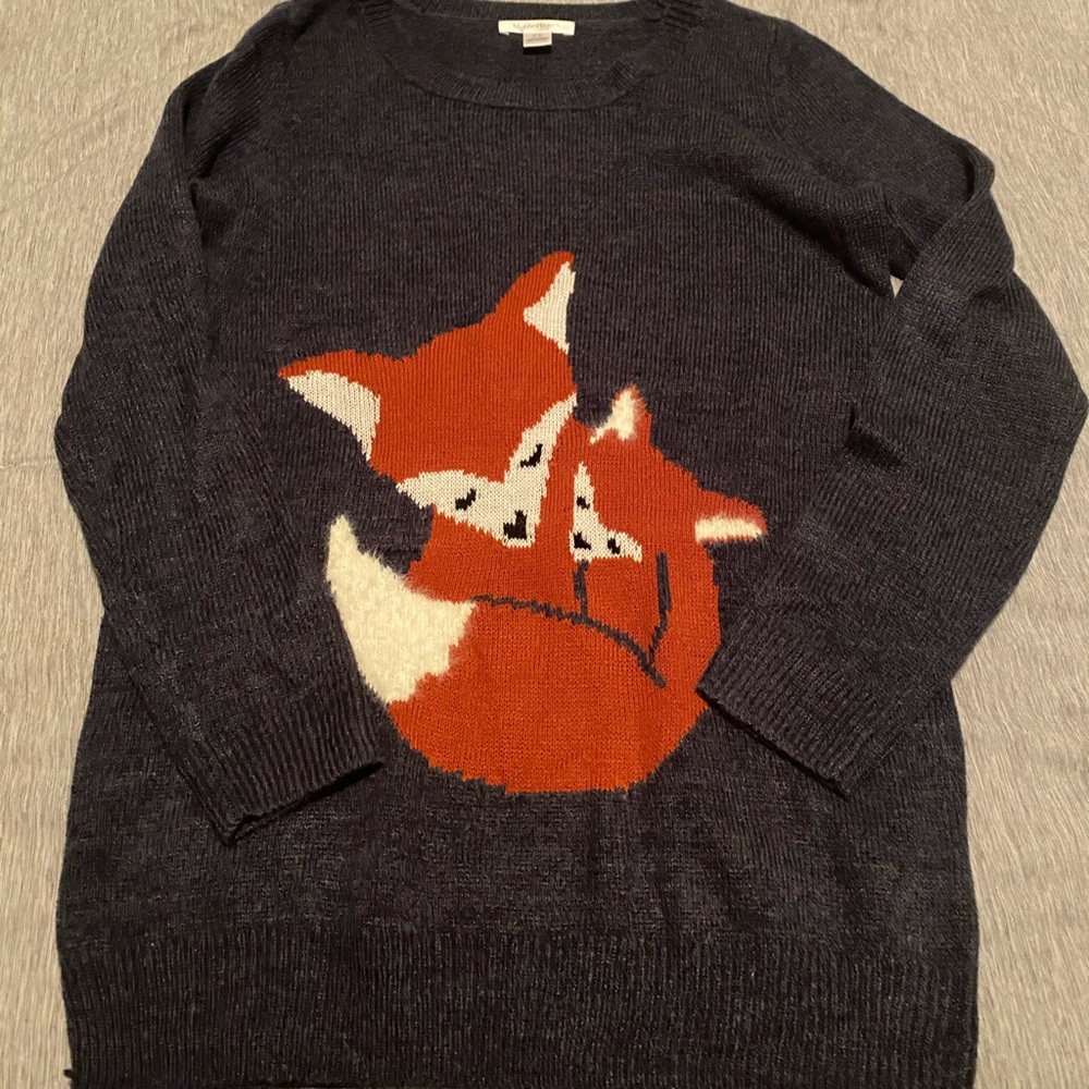 Mother & child long sweater